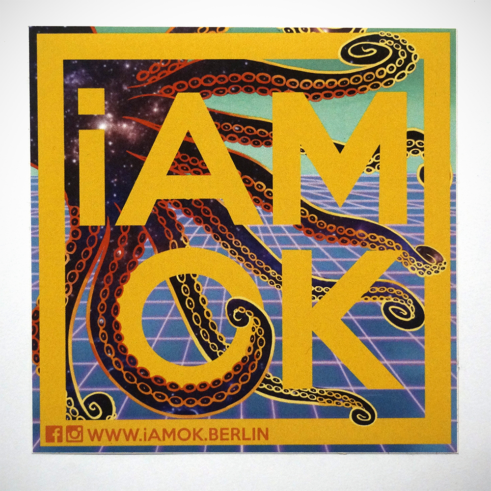 iAMOK Octopus - Sticker