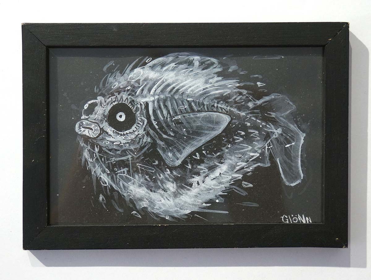Glönn: "Blobfish - Inktober " - salzig berlin galerie