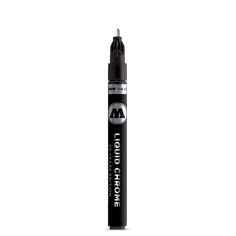 SALZIGberlin_liquid_chrome_2mm Molotow: Liquid Chrome™ Marker 2 mm - open