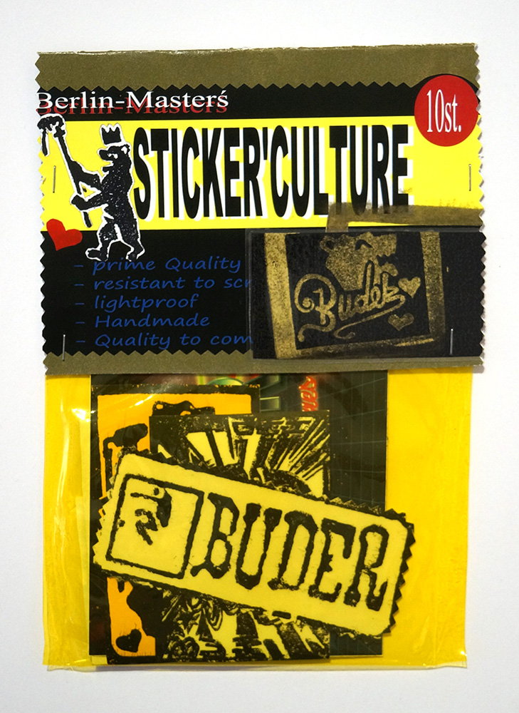 Buder: Stickerpack  - 15 x 21 cm - 10 Stickers - Collectors Edition