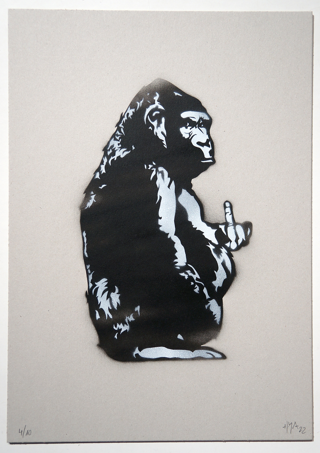 Hoya: Gorilla - 4/10 - SALZIGBerlin - Art