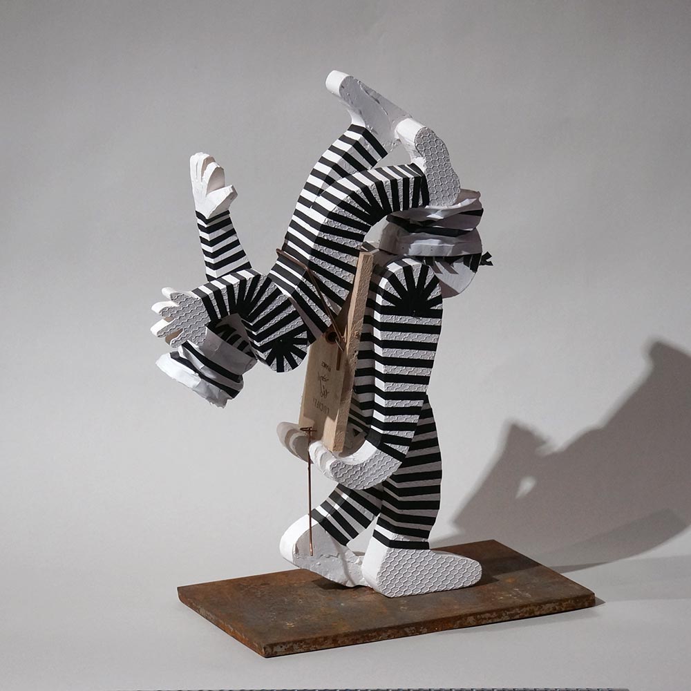 Styro: "Mausefalle"  - Sculpture - styrofoam, tape, metal - SALZIGBerlin