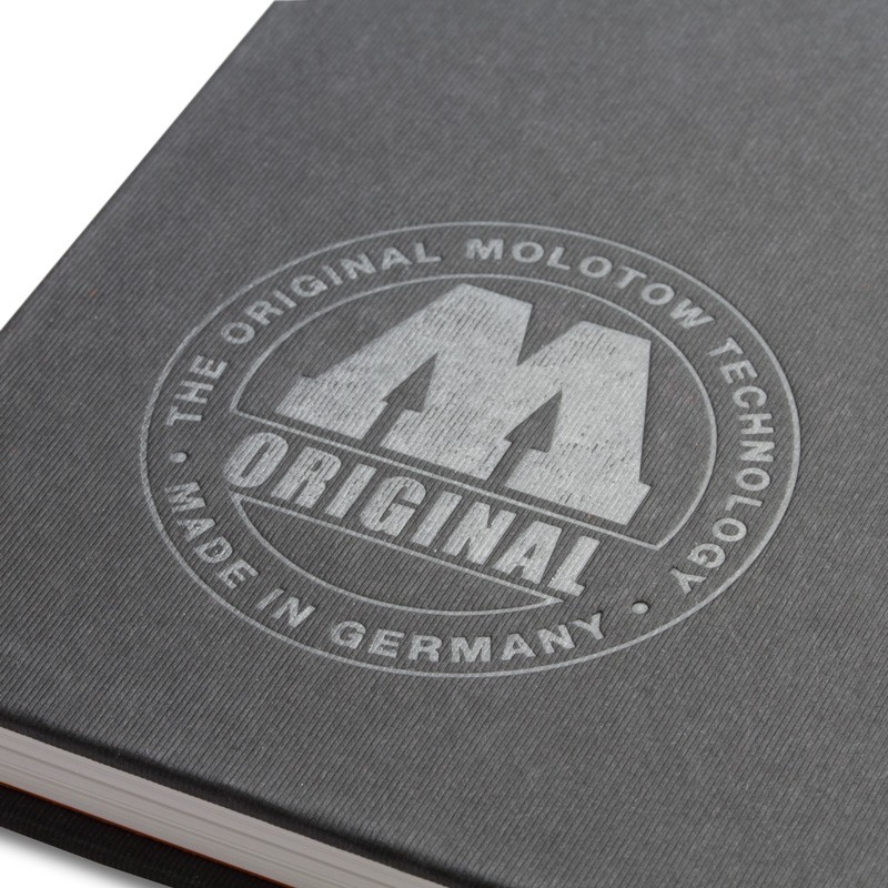 SALZIGberlin-professional_sketchbook_din_a5_2 ONE4ALL™ Professional Sketchbook DIN A4 - geprägtes Logo