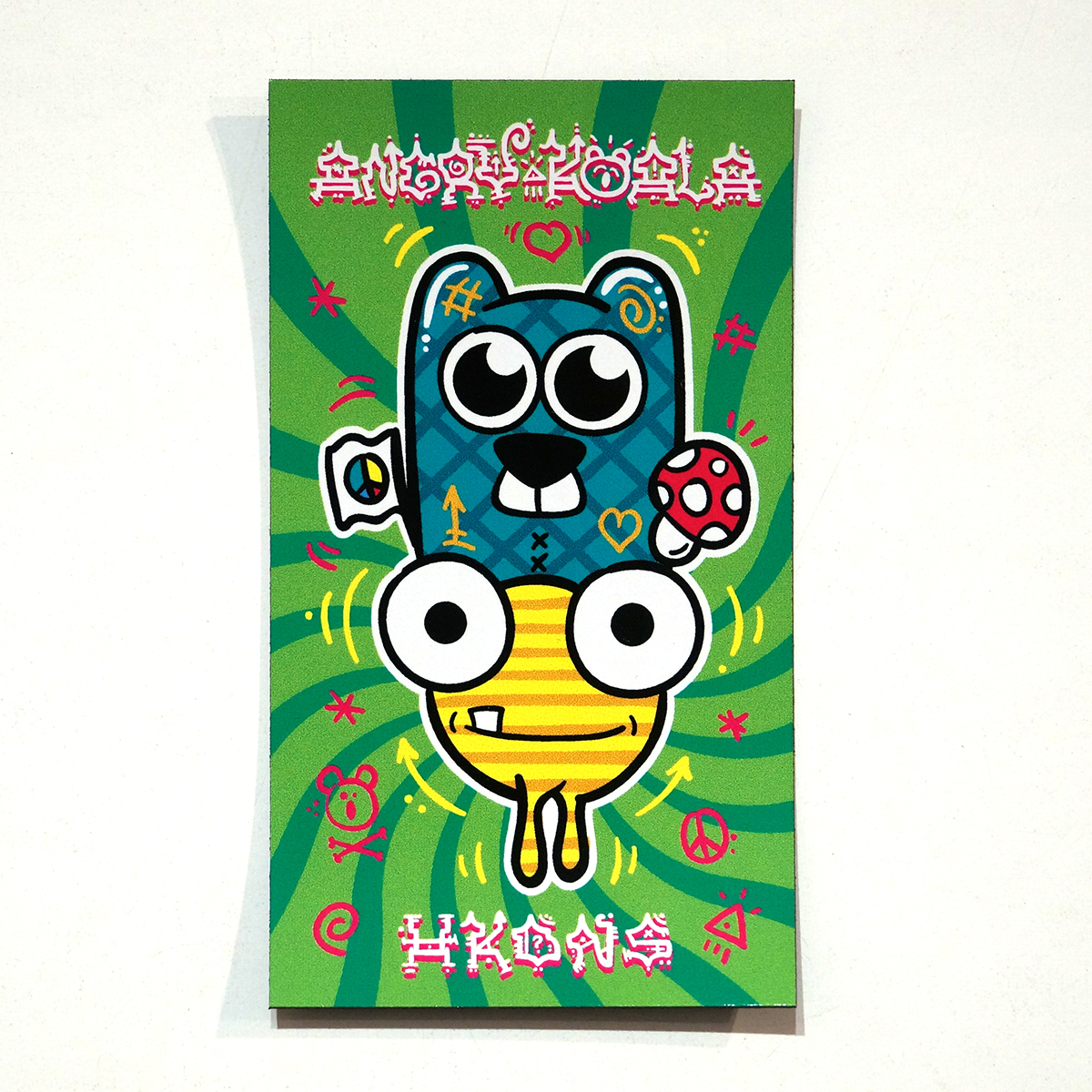 HKDNS & Angry Koala - Collaboration Magnet 
