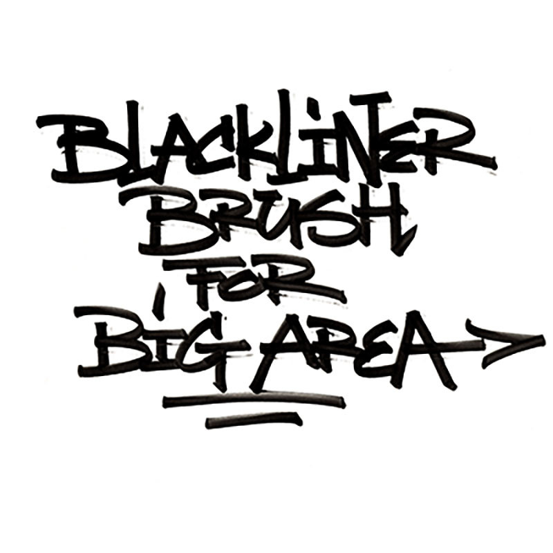 Molotow-BLACKLINER-BRUSH-berlin Molotow:  BLACKLINER BRUSH - top marker  - at SALZIG Berlin