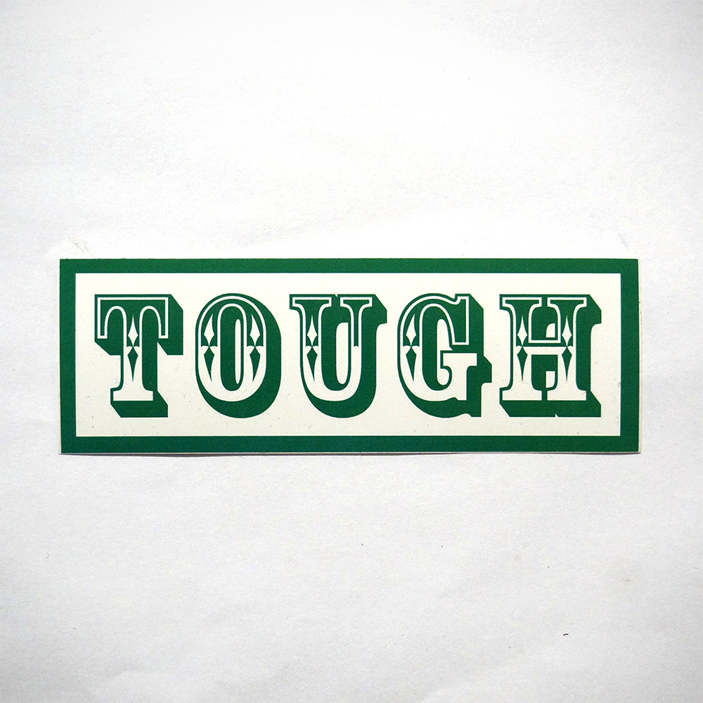 Tough: "Green " - Sticker - SALZIG Berlin