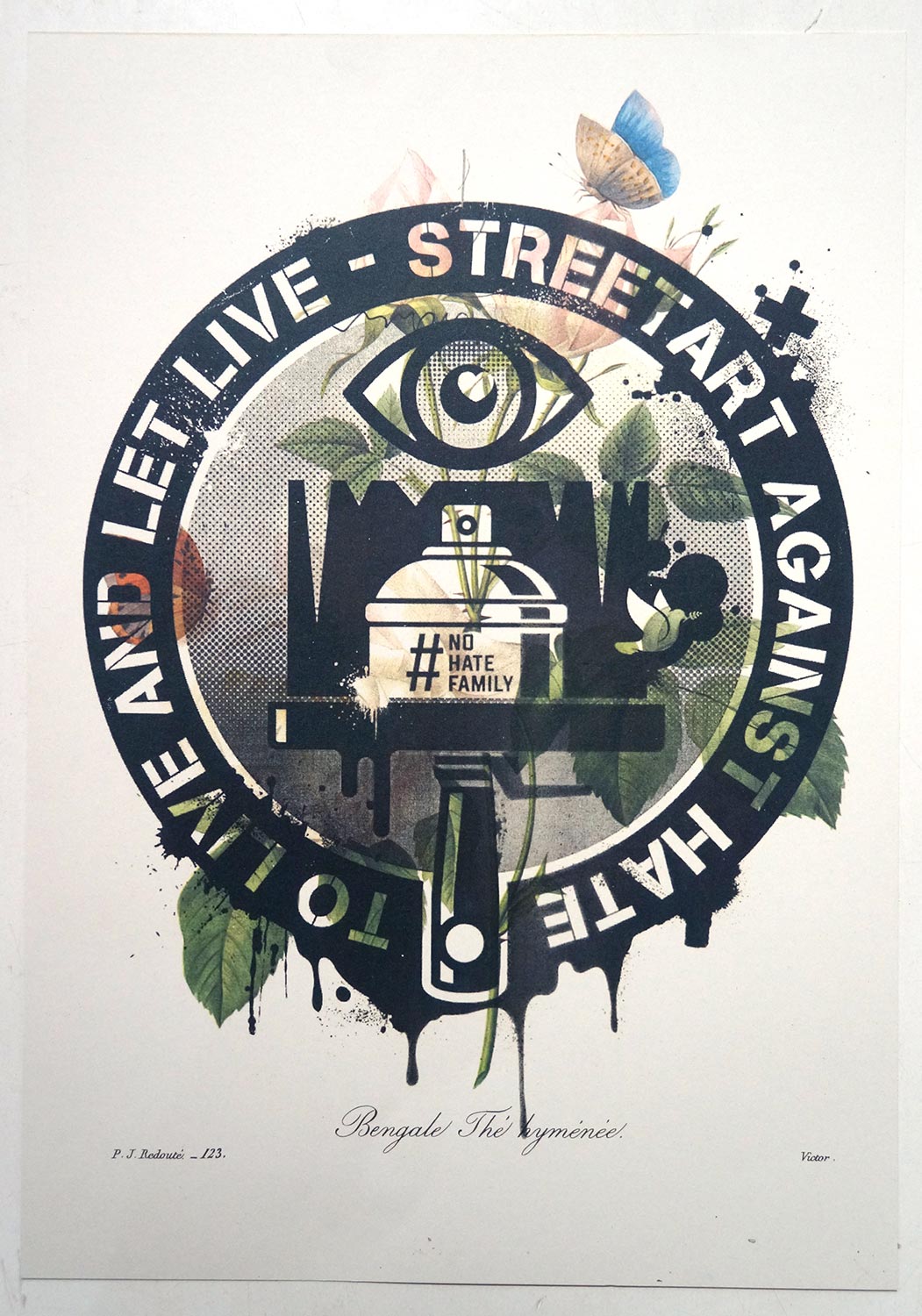 Planet Selfie: "Streetart Against Hate"  at SALZIG Berlin