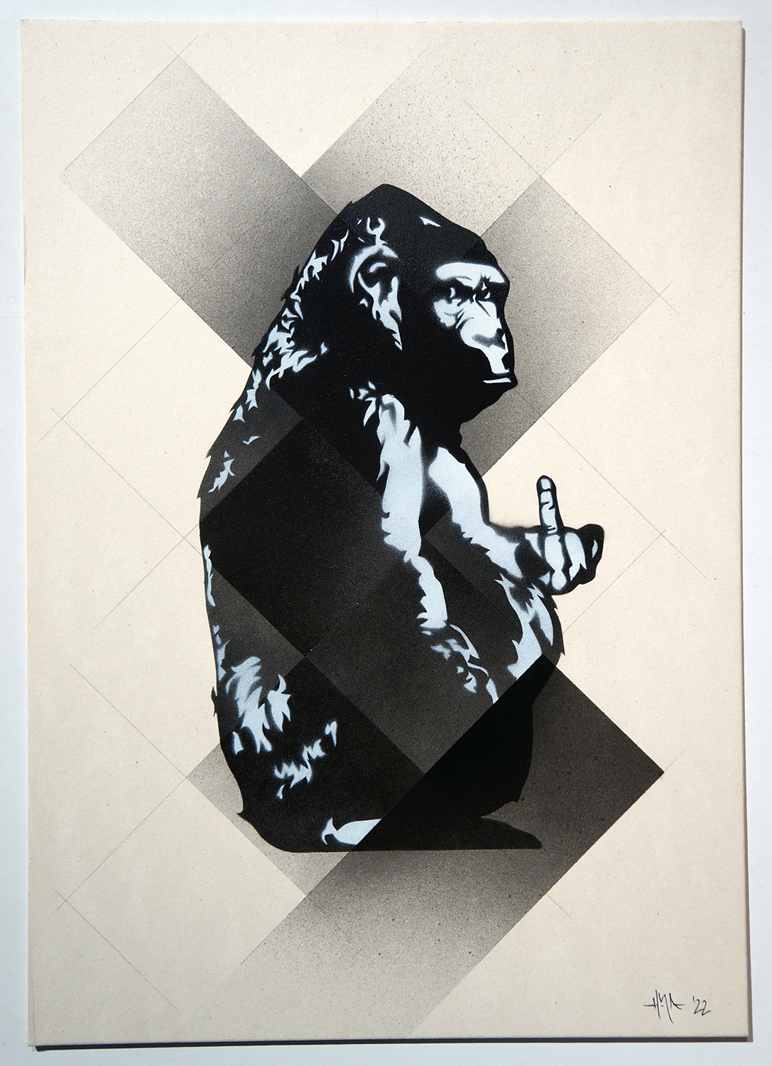 Hoya: Gorilla - Pattern - SALZIG Berlin - Artwork