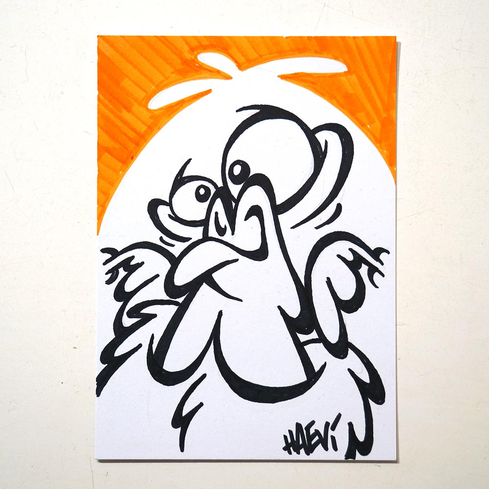 Haevi Styles: "Bird II" - SALZIGBerlin, Online Kunst Galerie 
