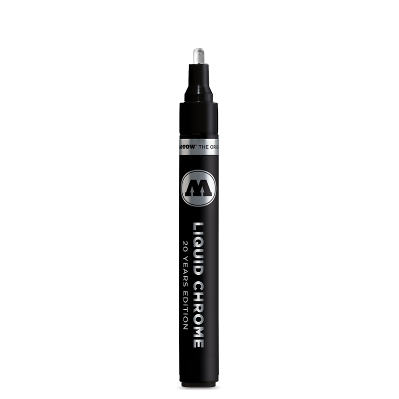 SALZIGberlin_liquid_chrome_4mm Molotow: Liquid Chrome™ Marker 4 mm