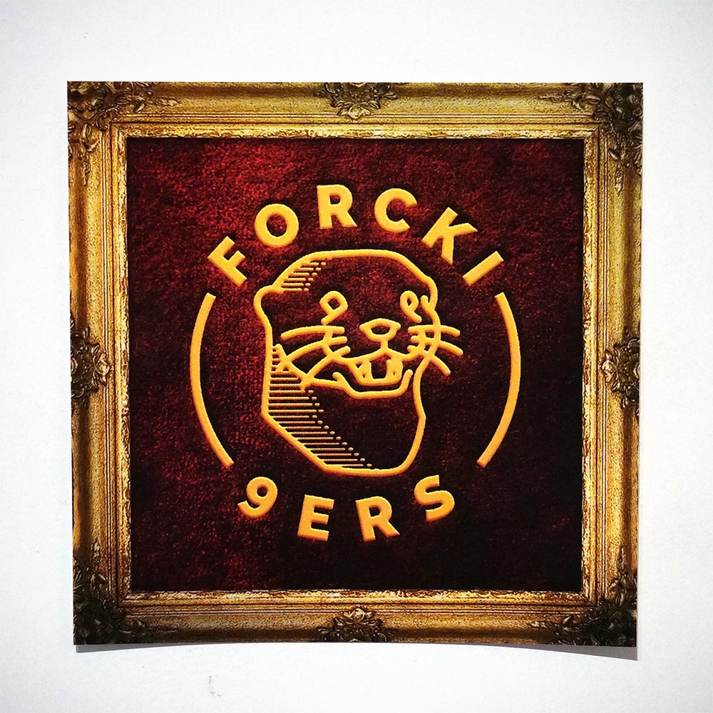 Forcki9ers Gold - Sticker -> available at SALZIG Berlin