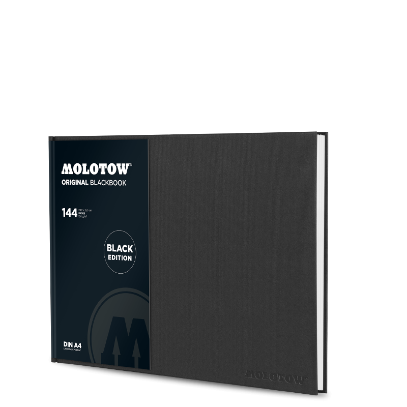  MOLOTOW™ Blackbook DIN A4 - Quer