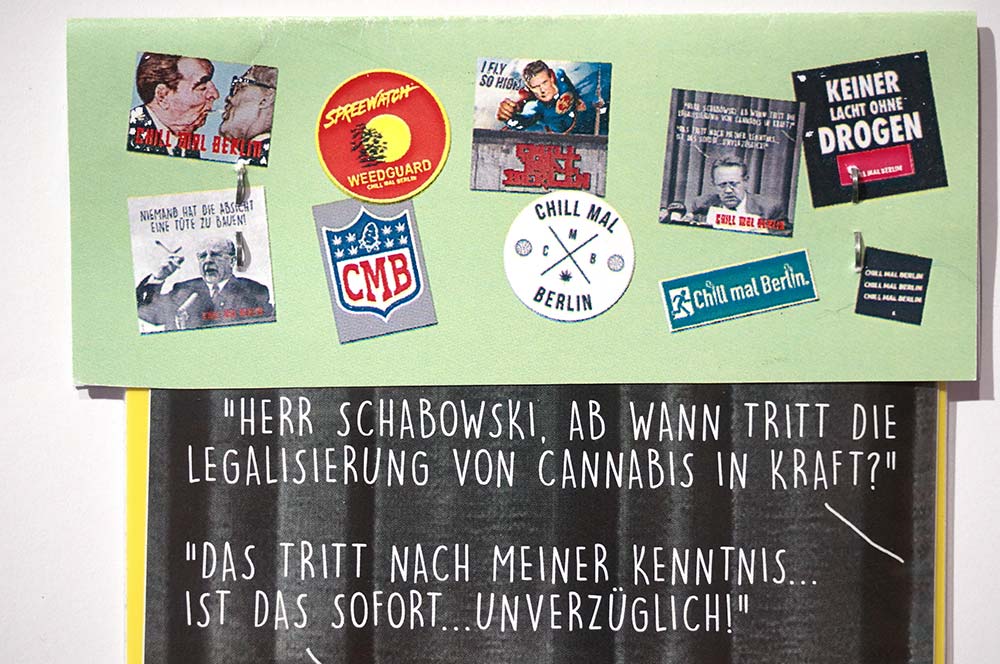 Chill mal Berlin: "Stickerpack Green" - SALZIG Berlin