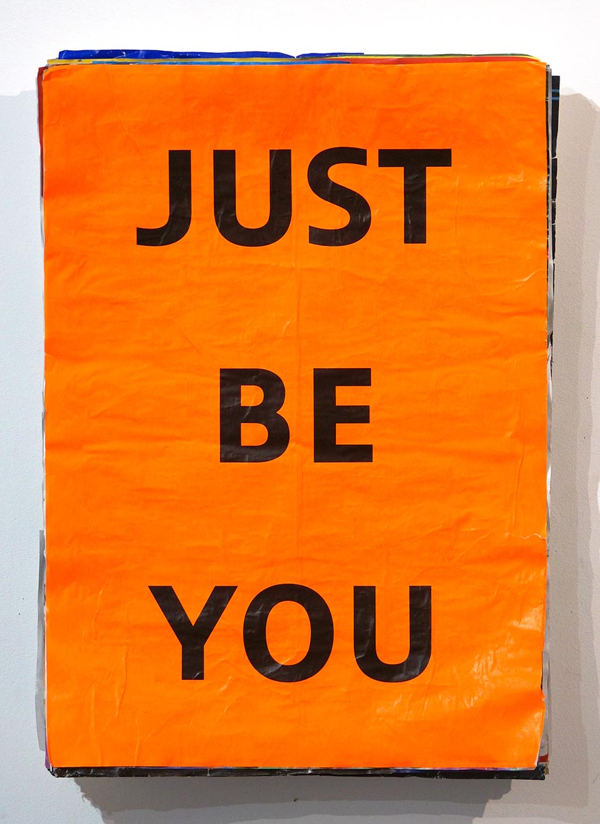 Oliver O. Rednitz: "JUST BE YOU"  - SALZIG - Berlin Streetart Galerie