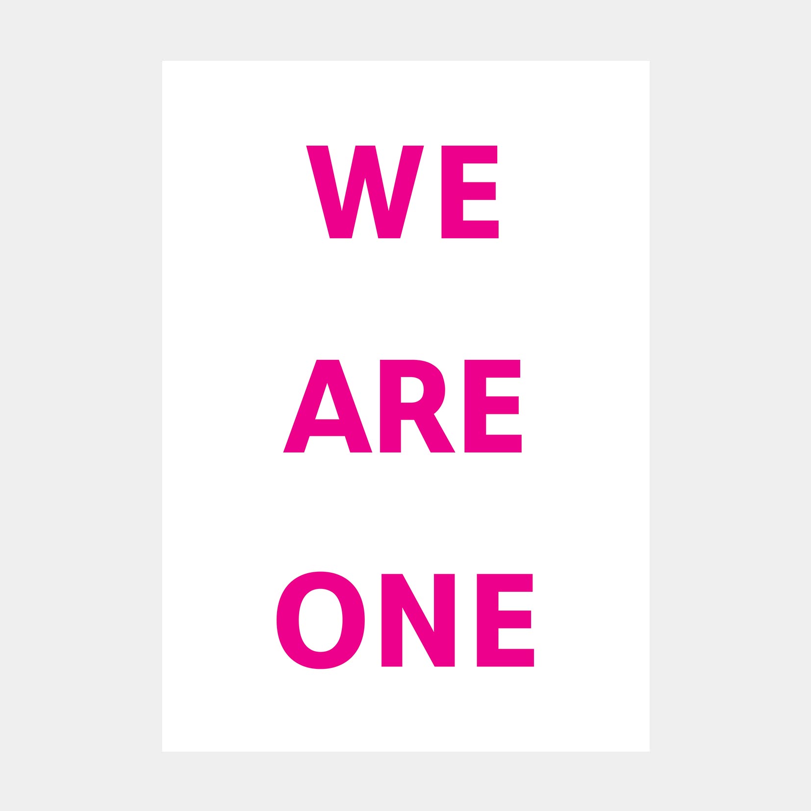 Oliver O. Rednitz: "We are One" - SALZIG Berlin