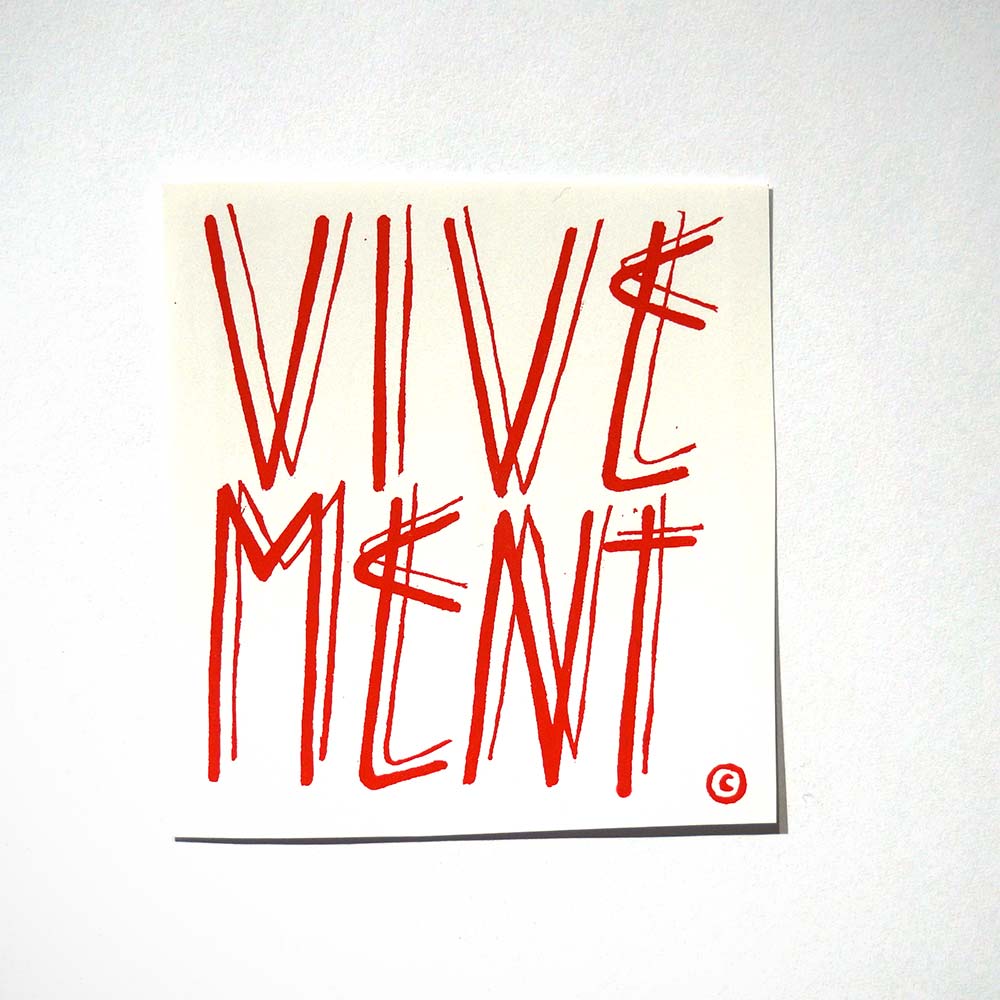 SP 38: Vivement - Sticker
