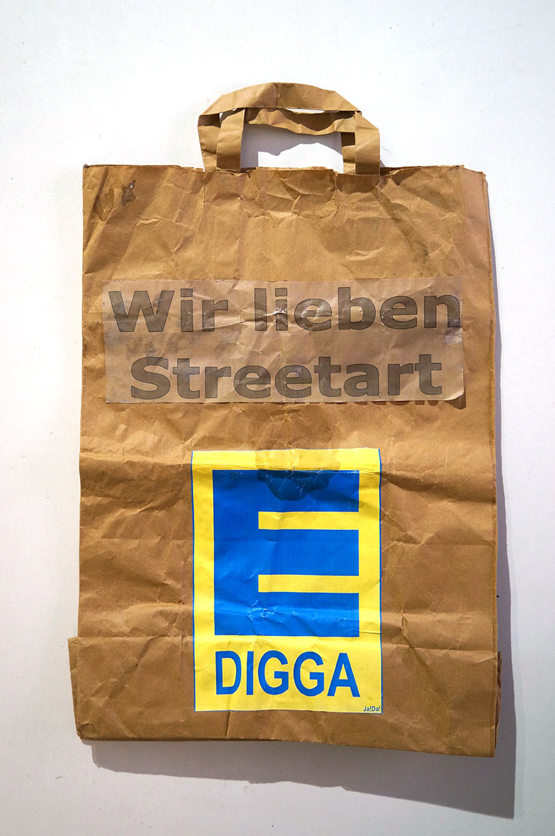 Ja!Da!: Wir lieben Streetart - Streetartbag - salzig berlin fhain