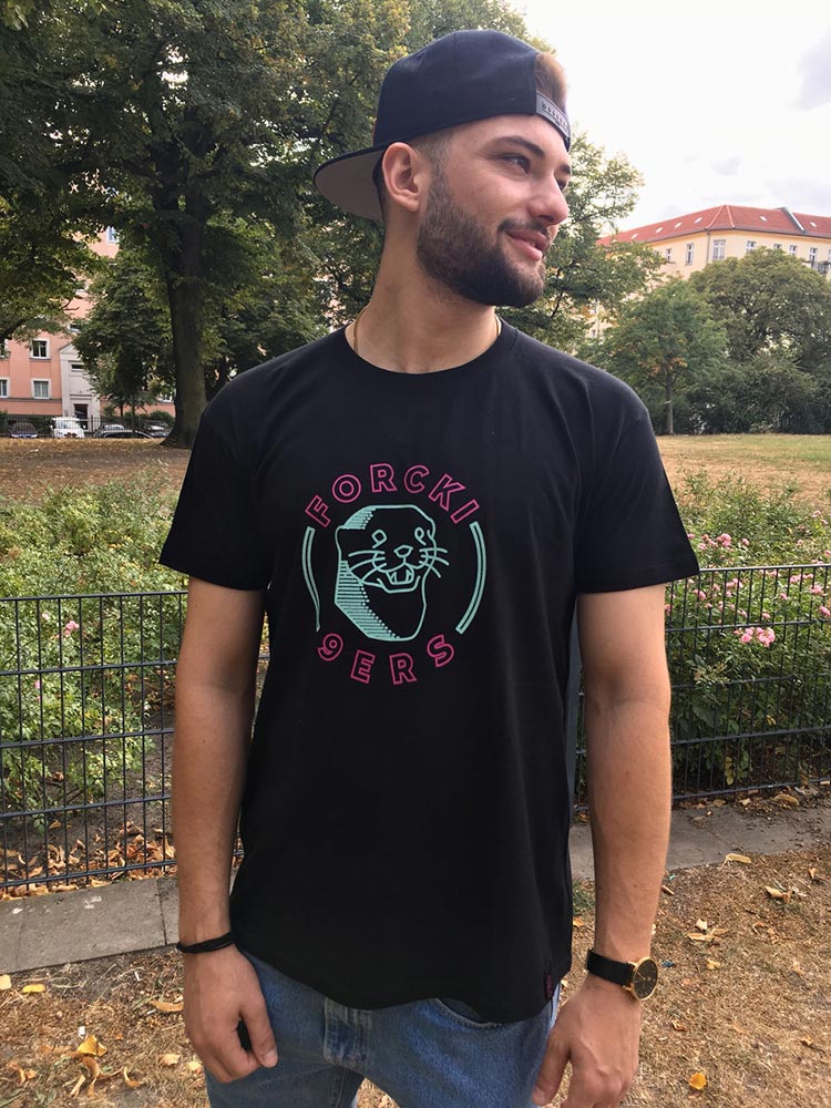 forcki9ers-tshirt2 Forcki9ers "4:3" Edition T-Shirt  - großer Otter zentral auf der Brust
