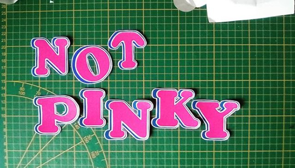 Not Pinky: "Not Pinky"  - at home