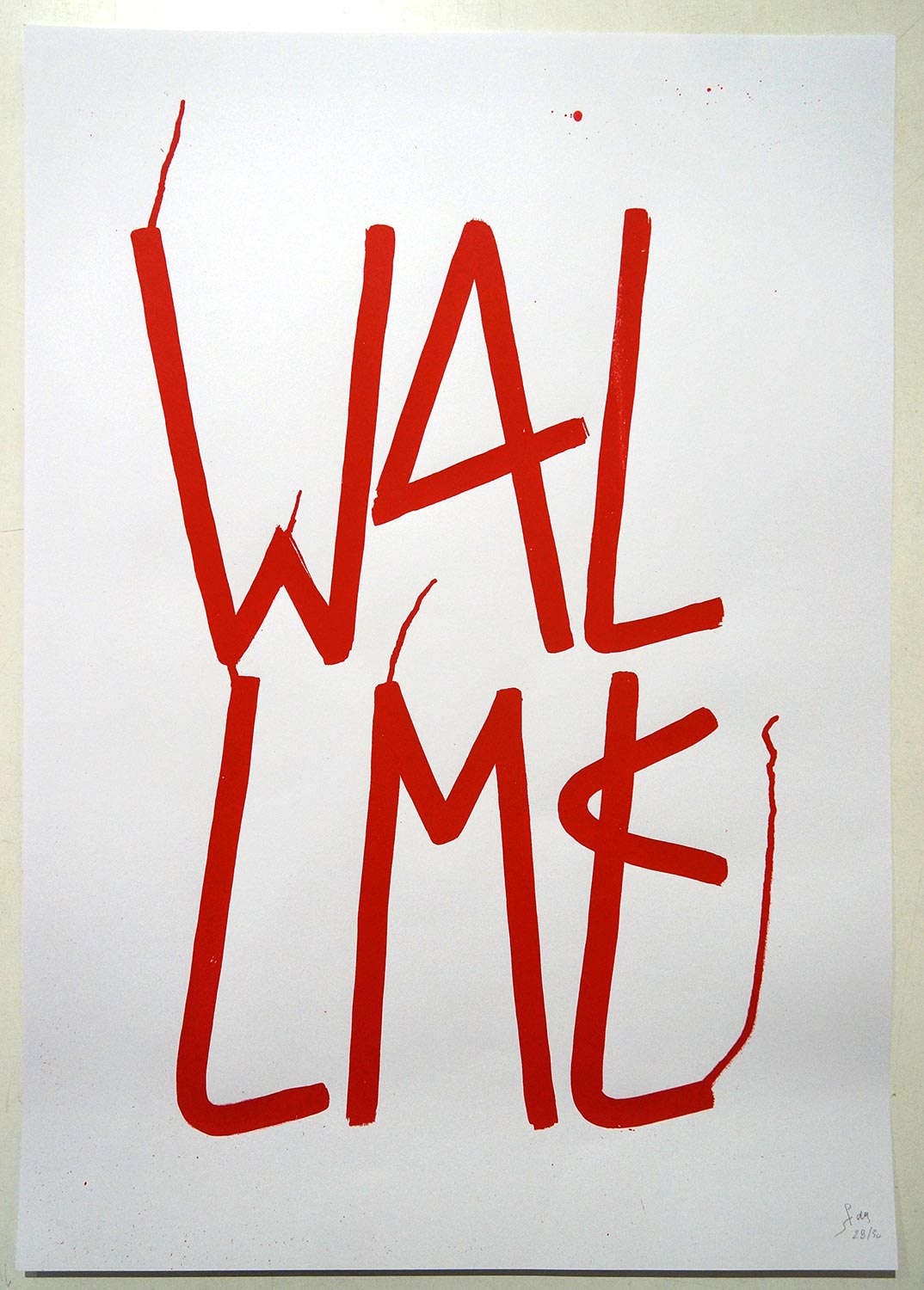 SP 38: "WALLME"  - in celebration of the 30 years fall of the Berlin Wall.