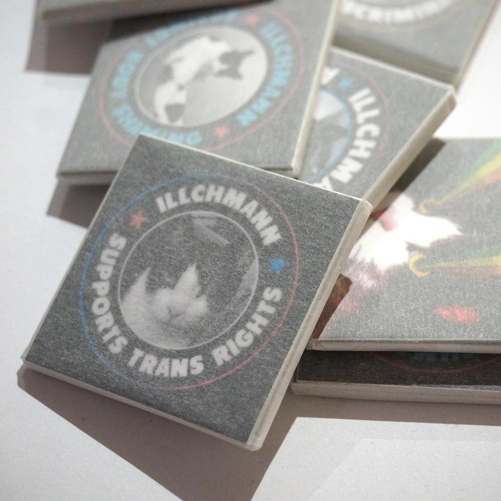 Illchmann: Stickerpack - available at SALZIGFriedrichshain - Katzensticker