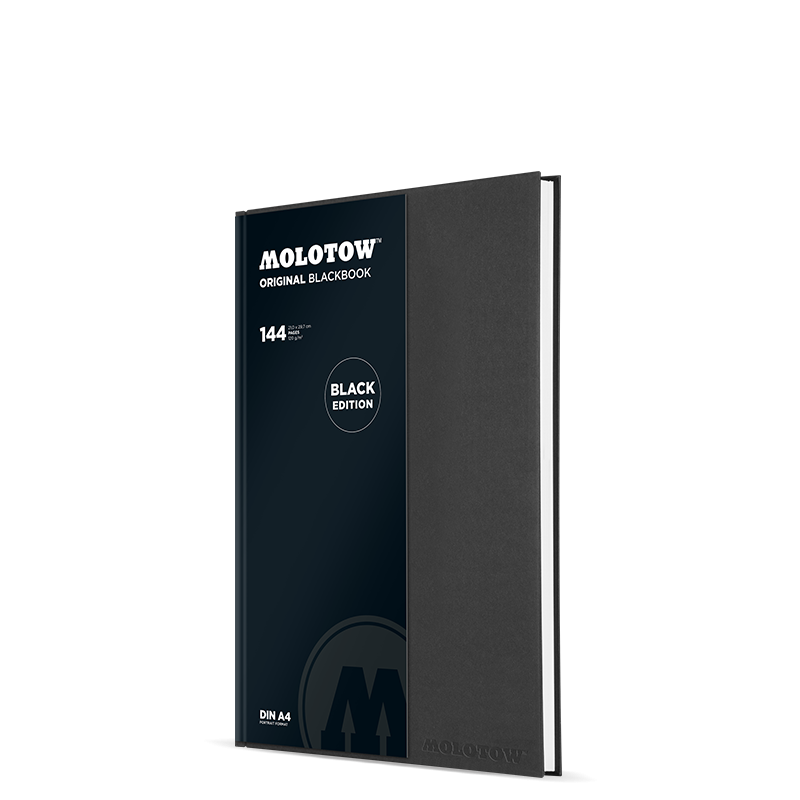 MOLOTOW™ Blackbook DIN A4 - Hoch