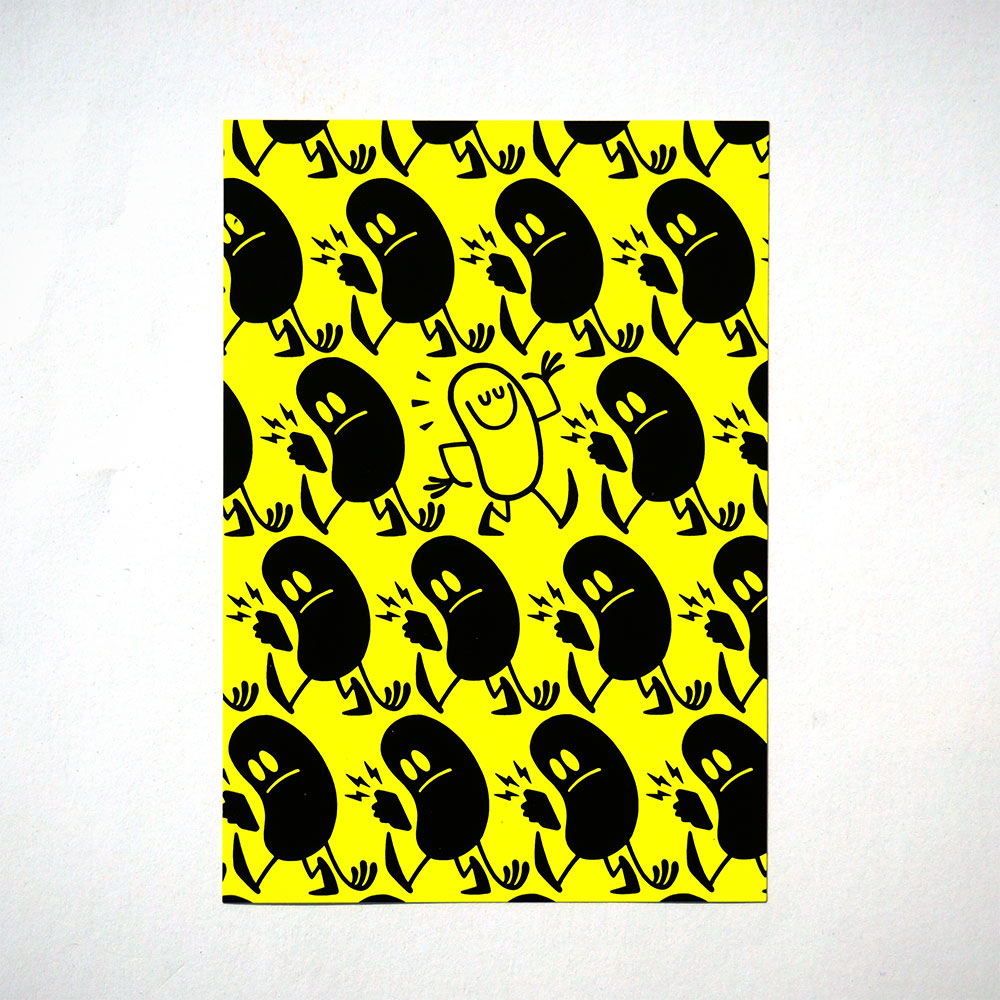 Dave the Chimp: "Off the Phone" - Sticker - salzigberlin