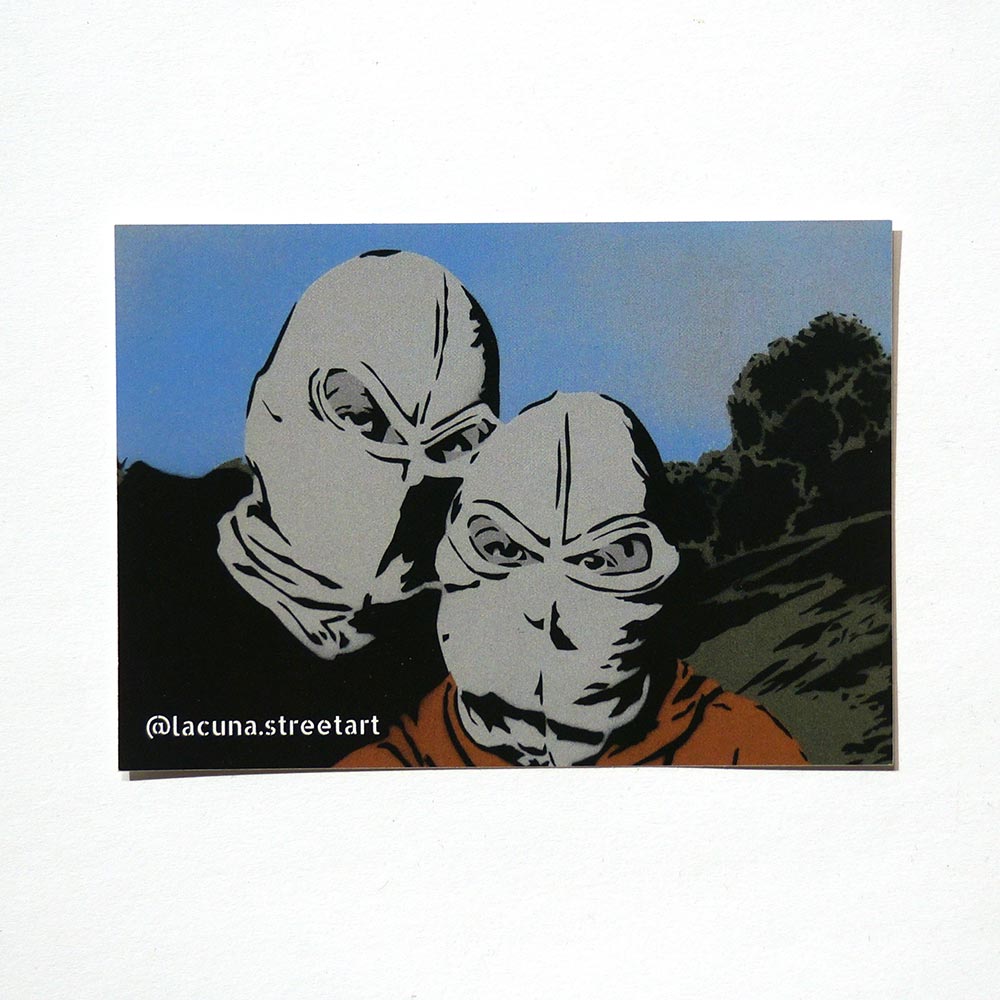 Lacuna: "Duo" - Sticker at SALZIG Berlin