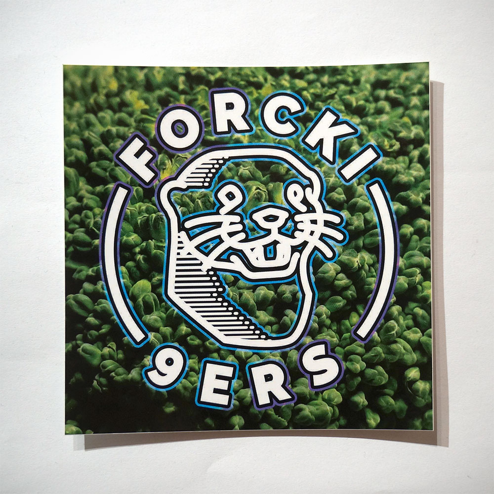 Forcki9ers Brokkoli - Sticker -> available at SALZIG Berlin