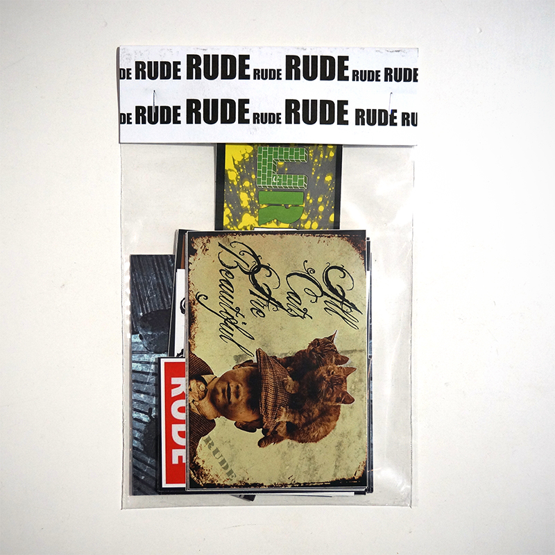 Rude: "Stickerpack" - 22 Stickers - available at SALZIG.Berlin