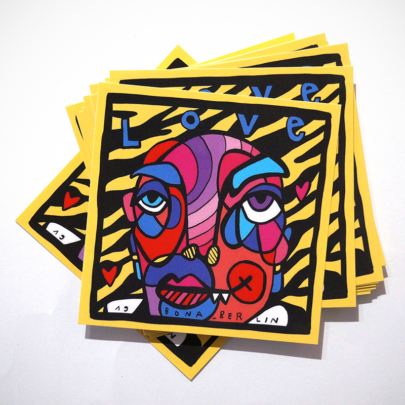 Bona: Love - Stickers - SALZIG Berlin