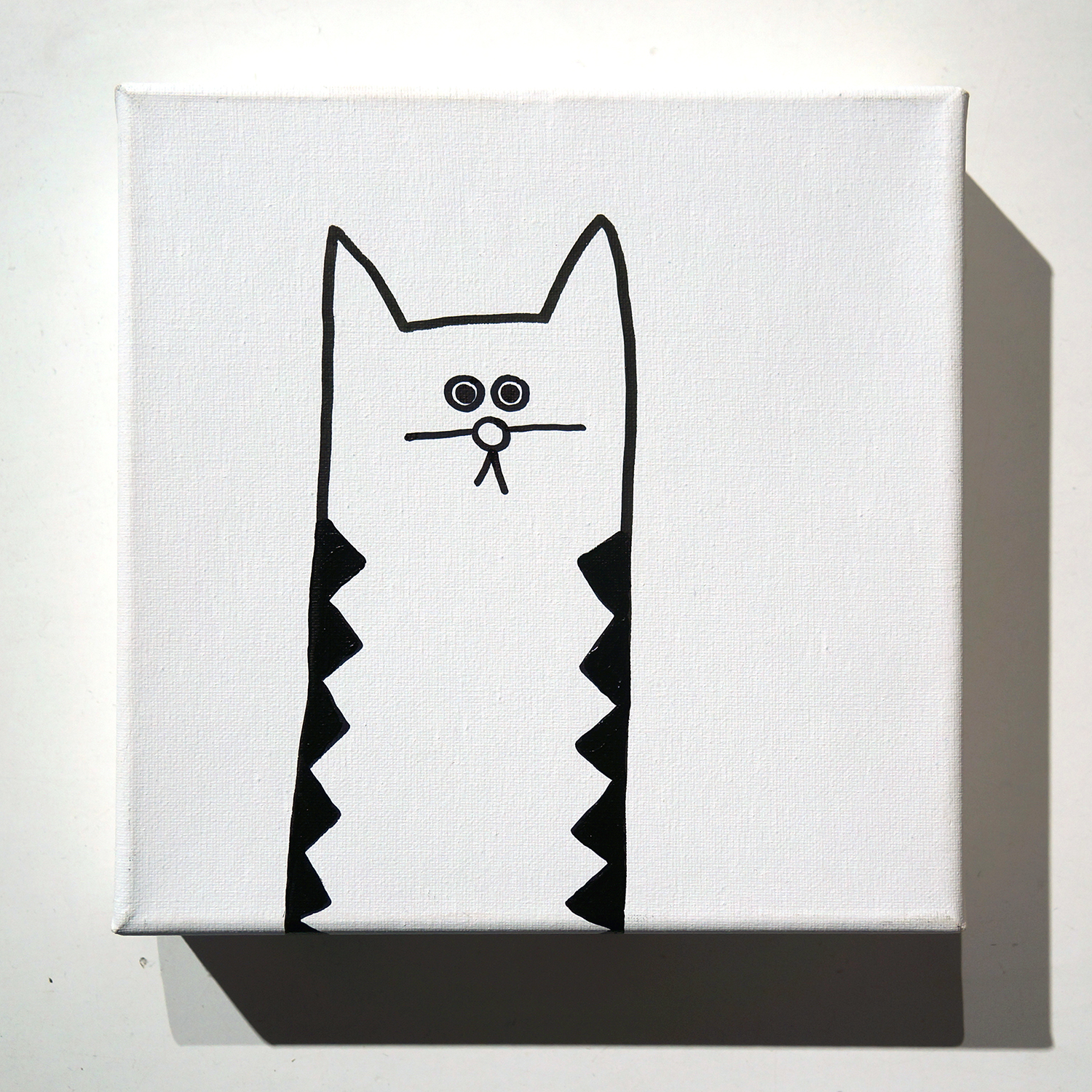 Rabea Senftenberg: "Cat On Canvas" - SALZIG Berlin