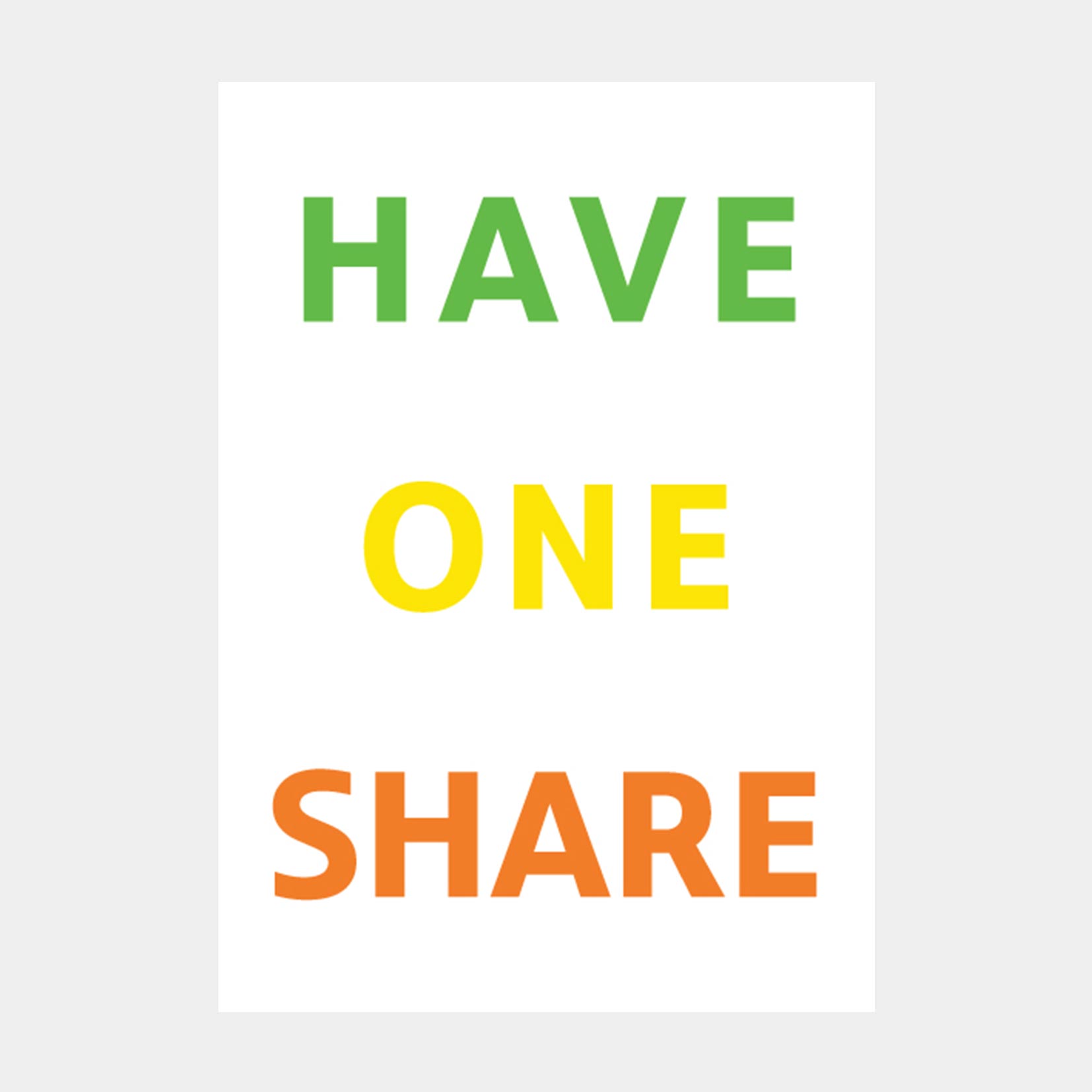 Oliver O. Rednitz: "Have One Share" - SALZIG Berlin
