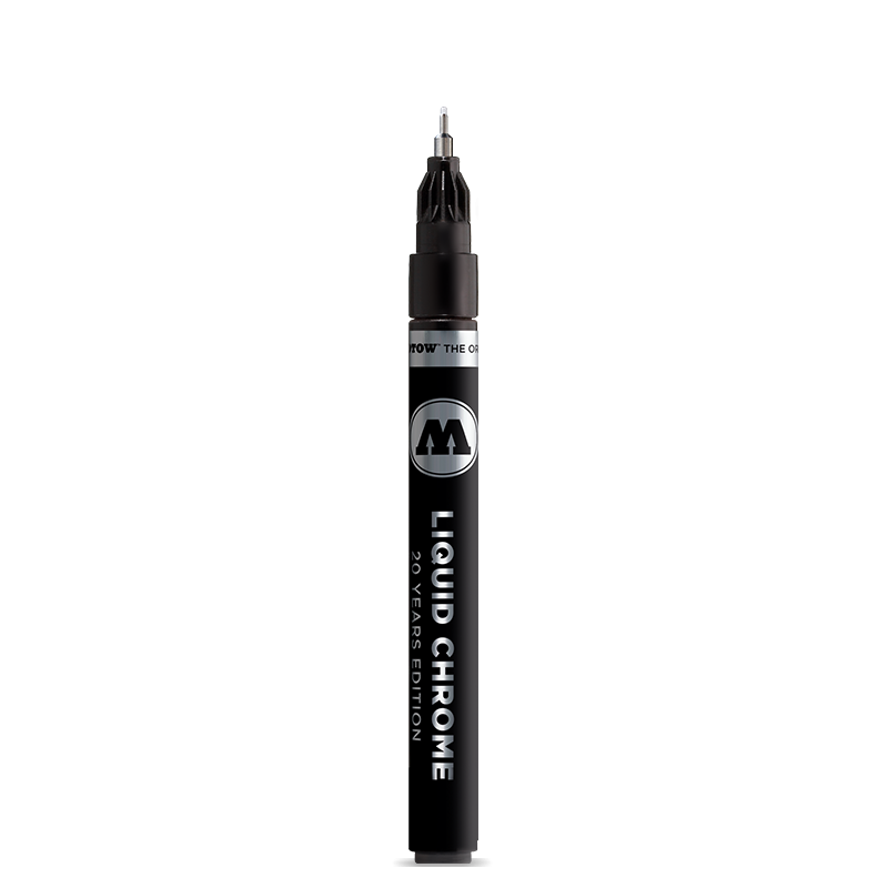 SALZIGberlin_liquid_chrome_1mm Molotow: Liquid Chrome™ Marker 1 mm - open