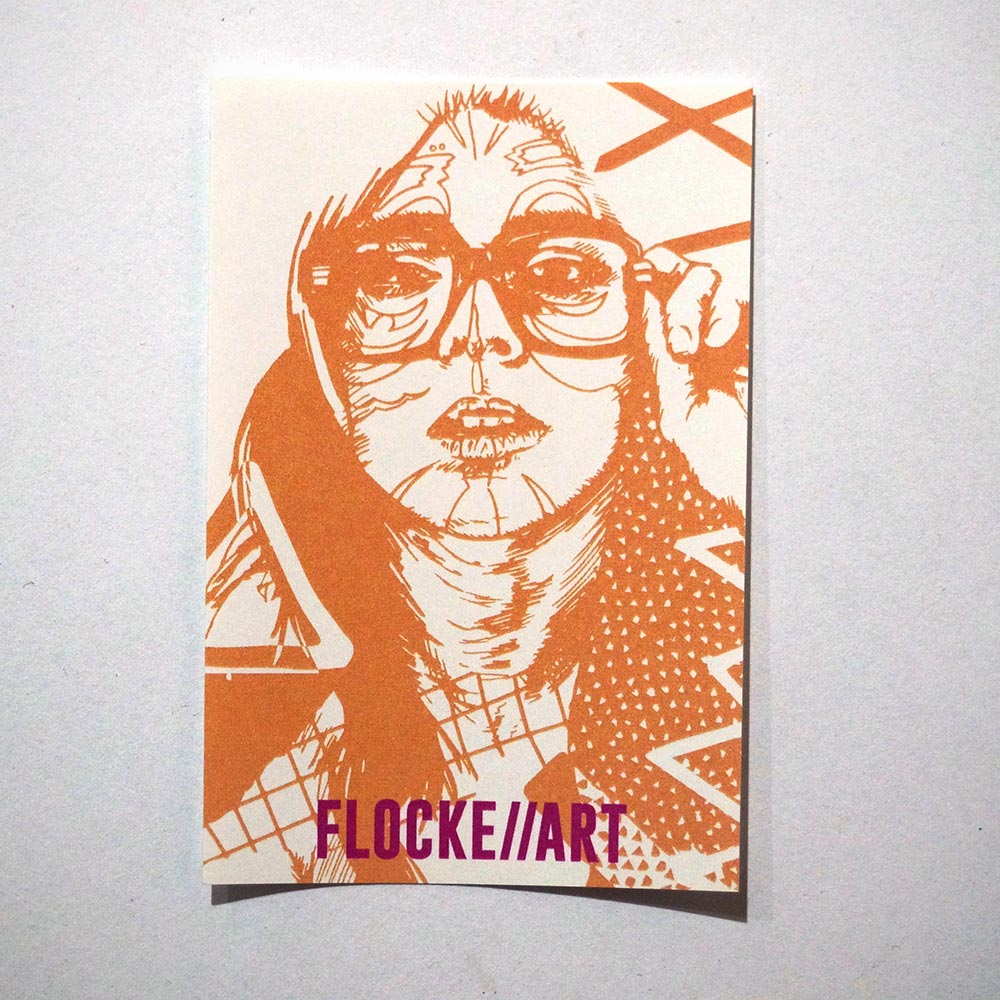 Flocke//Art: "Conta - Sticker 3" - SALZIG Berlin, Streetart Galerie Friedrichshain