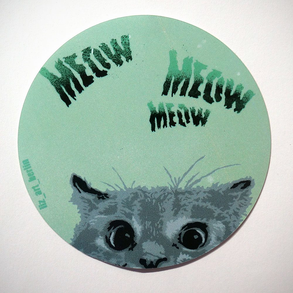 Liz_Art_Berlin: "Meow" - SALZIGBerlin Streetart Gallery