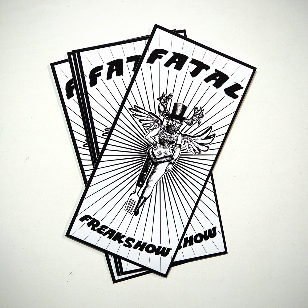 Fatal Freakshow - Sticker - Aufkleber - available at SALZIG.Berlin