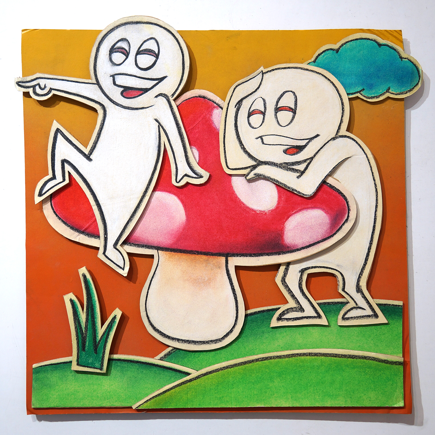 Mein lieber Prost: Mushroom -  Art - StreetArt - SALZIGBerlin 