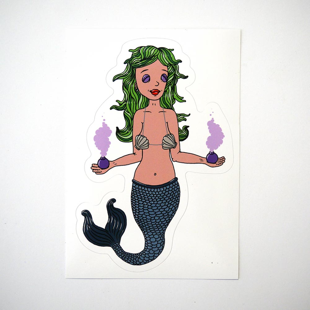 Späm: "Mermaid" Sticker - Humanoids Series