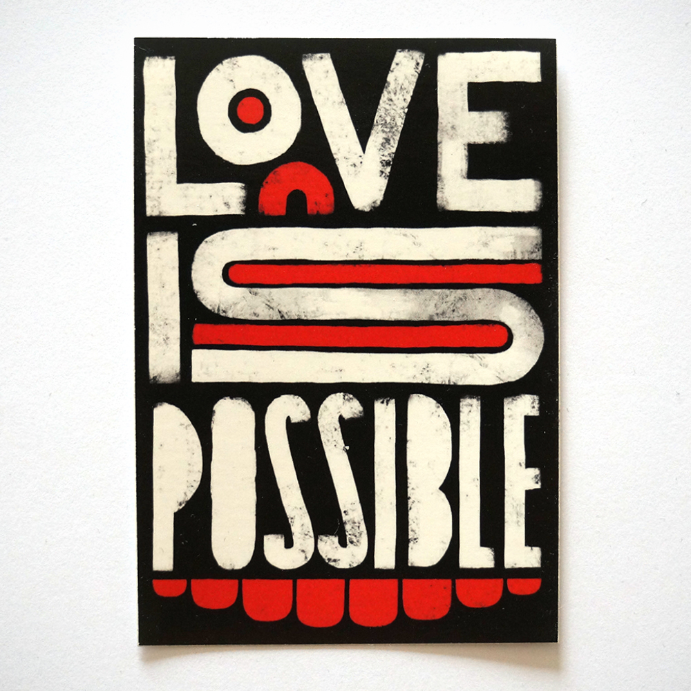 Ilan Katin: Love is possible - Sticker  